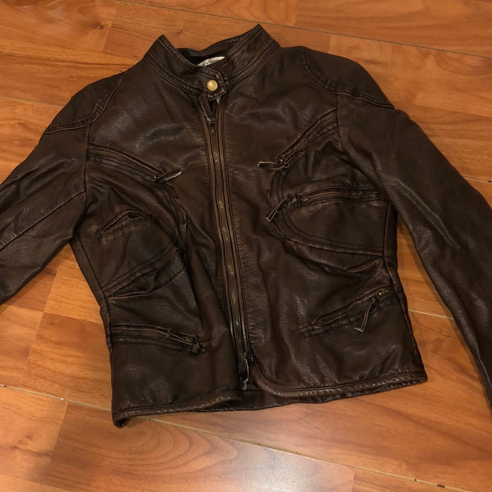 Brown Leather Jacket